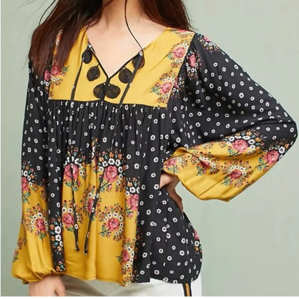 Gorgeous Farm Rio Peasant Top